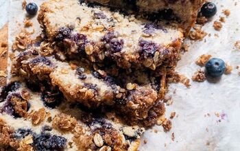 Lazy Blueberry Oatmeal Streusel Loaf