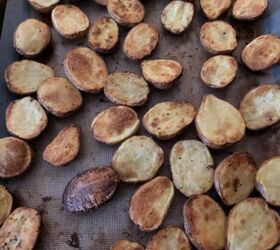 roasted baby potatoes