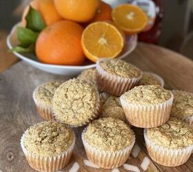 nutritious orange muffins dairy free