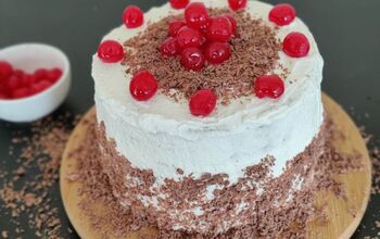 How To Make An Easy Eggless Black Forest Cake