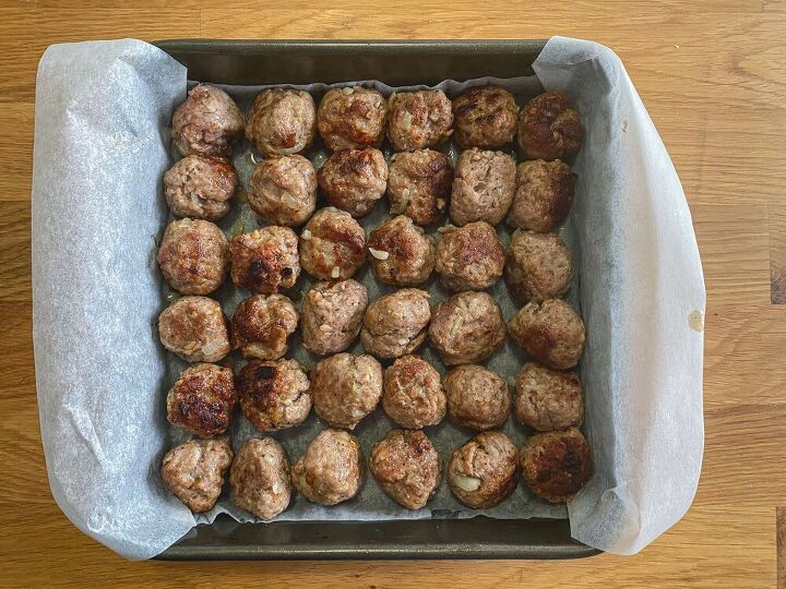 homemade meatballs