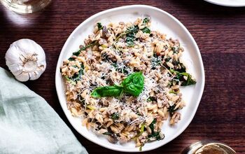 One Pot Easy Sausage and Spinach Orzo Recipe