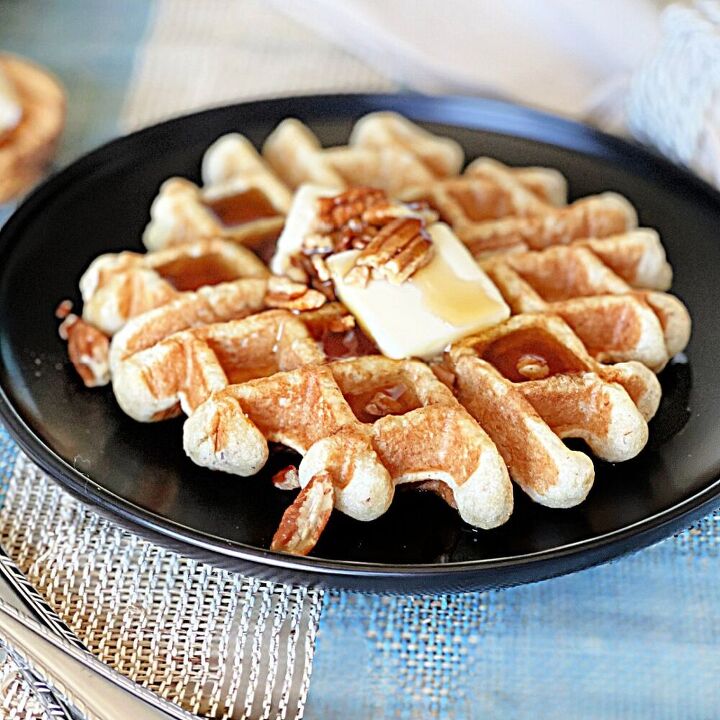 banana bread waffles