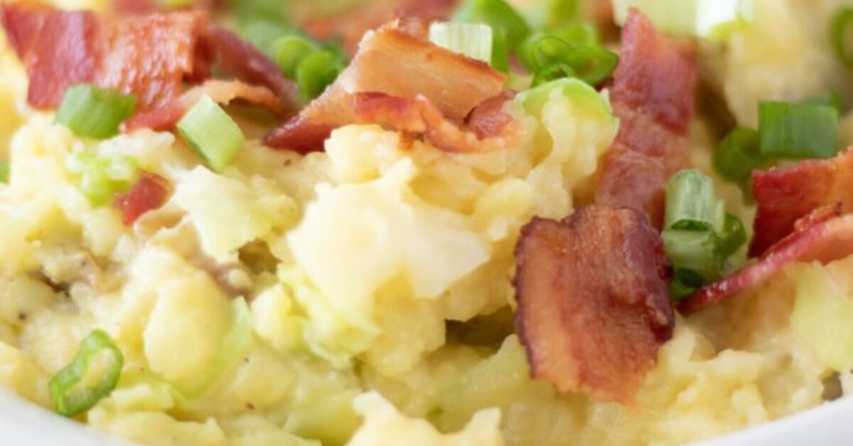 Easy Best Side Dish Mashed Potatoes & Cabbage Recipe | Foodtalk