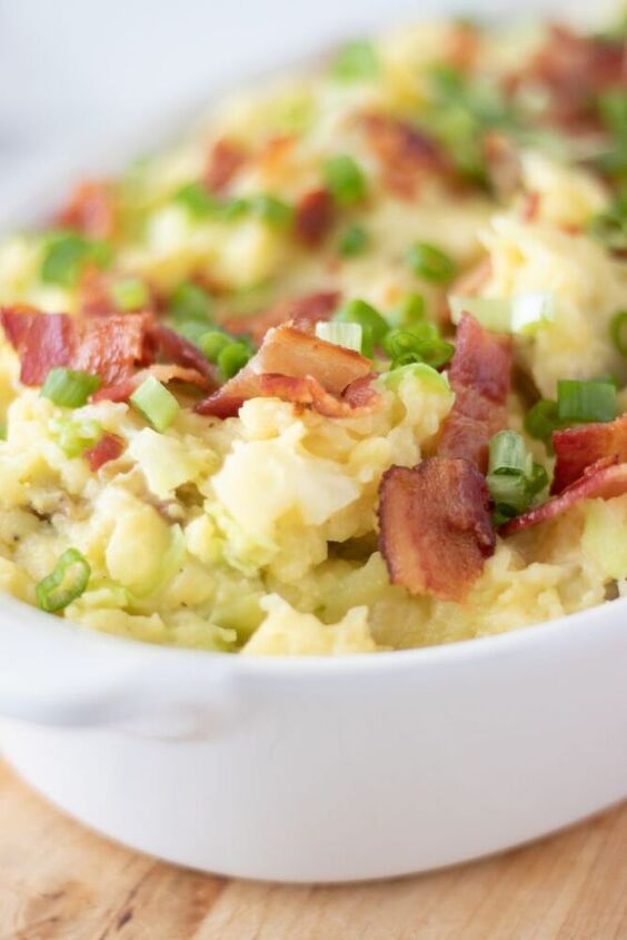 Easy Best Side Dish Mashed Potatoes & Cabbage Recipe | Foodtalk