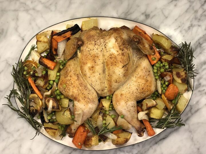 spatchcock roasted chicken