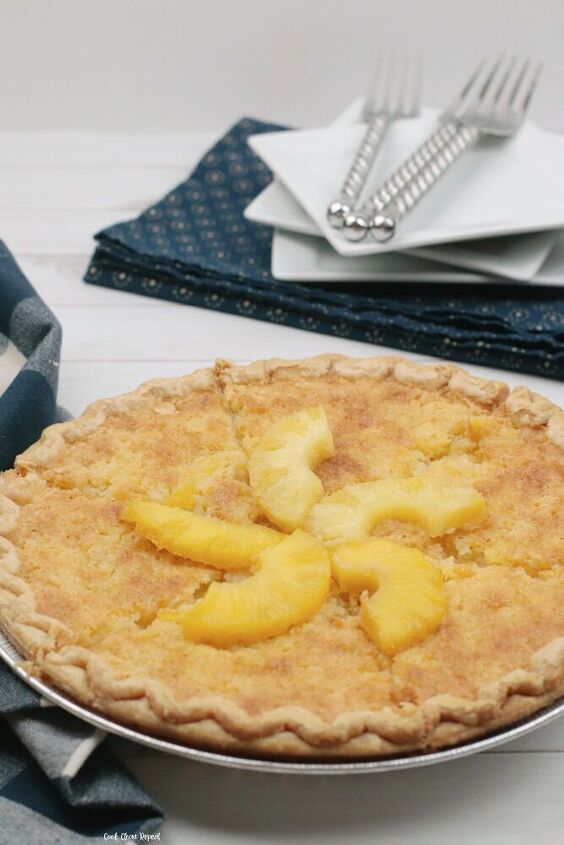 Easy Pineapple Pie Foodtalk Easy pineapple pie foodtalk
