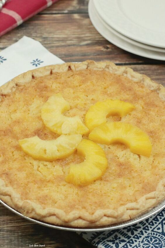 Easy Pineapple Pie Foodtalk Easy pineapple pie foodtalk