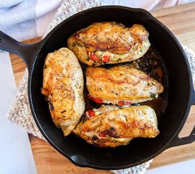 Spinach & Blue Cheese Stuffed Chicken Breasts
