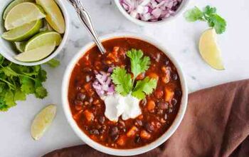 Black Bean and Sweet Potato Chili