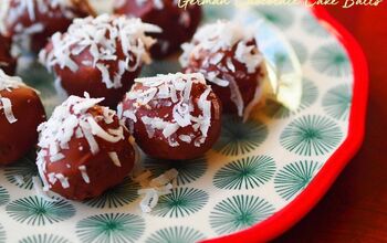 German Chocolate Cake Balls