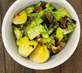BROILED BRUSSEL SPROUTS IN MINUTES