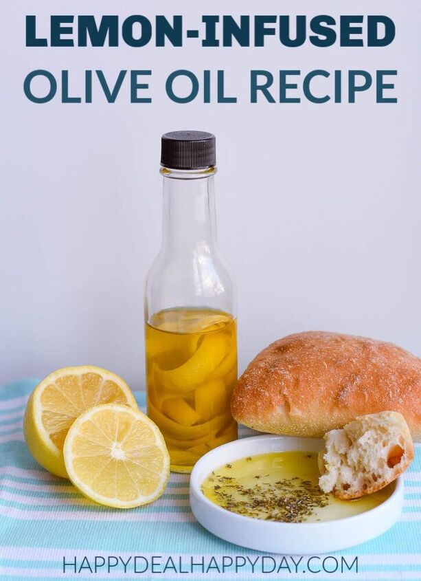 lemon infused olive oil recipe