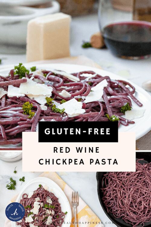 gluten free red wine pasta
