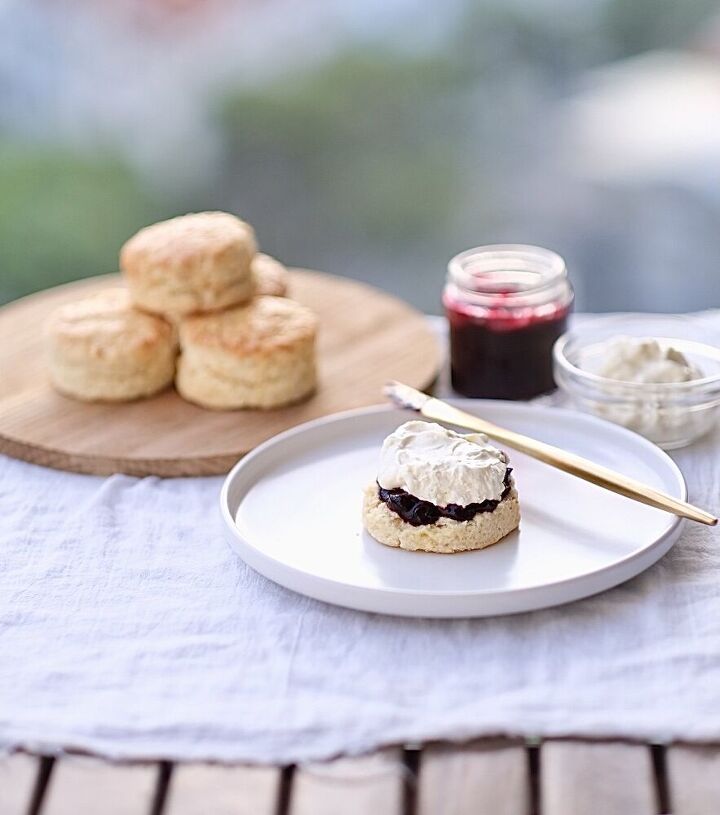 scones and home made jam