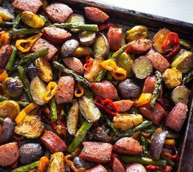 s 3 no carb meals for when you re feeling lazy, Sausage Sheet Pan Roast