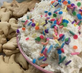 s 4 unexpected things to make with cake mix, Funfetti Dip