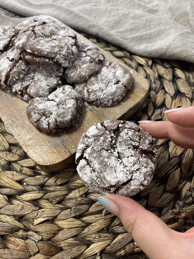 s 4 unexpected things to make with cake mix, Cake Mix Crinkle Cookies