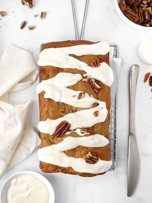 the best protein carrot cake loaf you ll ever have