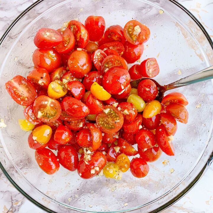 roasted tomato caprese