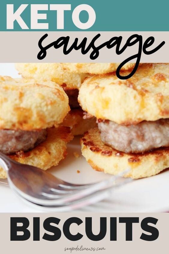 keto sausage biscuits recipe low carb breakfast idea