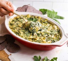 Creamy, Vegan, and Easy Baked Spinach & Artichoke Dip | Foodtalk