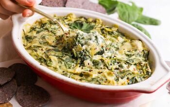 Creamy, Vegan, and Easy Baked Spinach & Artichoke Dip