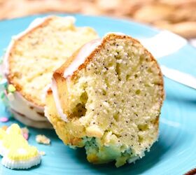 easter lemon poppy seed bundt cake