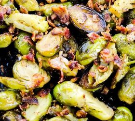 Pan Roasted Brussel Sprouts