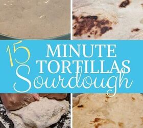 easy sourdough tortillas