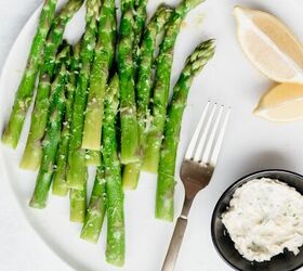 Asparagus With Gremolata Compound Butter