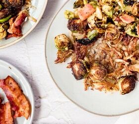 brussels sprout and bacon hash