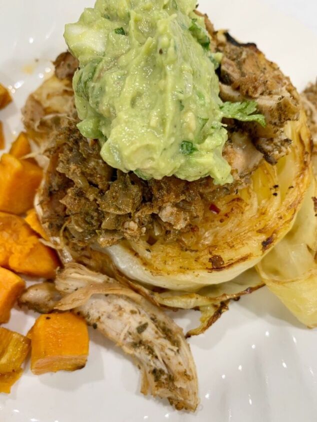 spicy crispy roasted cabbage steaks