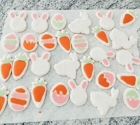 the easiest way to ice easter sugar cookies, Look how yummy and cute they are