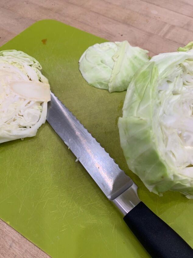 spicy crispy roasted cabbage steaks