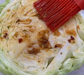 spicy crispy roasted cabbage steaks