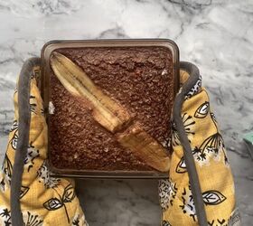 baked banana chocolate oats