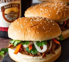 12 hearty sandwiches for any meal, Pulled Pork Sandwiches
