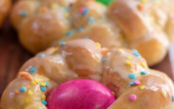 Traditional Sweet Italian Easter Bread