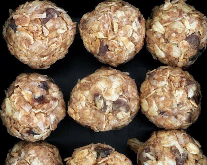 s 3 delicious recipes to make with oatmeal, Oatmeal Energy Balls