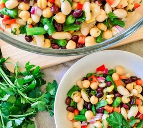 fresh bean salad