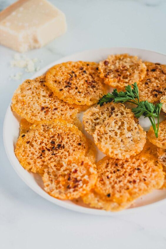 Baked Parmesan Crisps Foodtalk baked-parmesan-crisps-foodtalk
