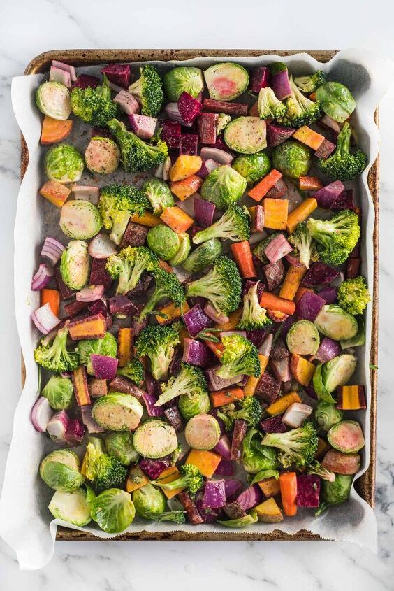 sheet pan roasted vegetables