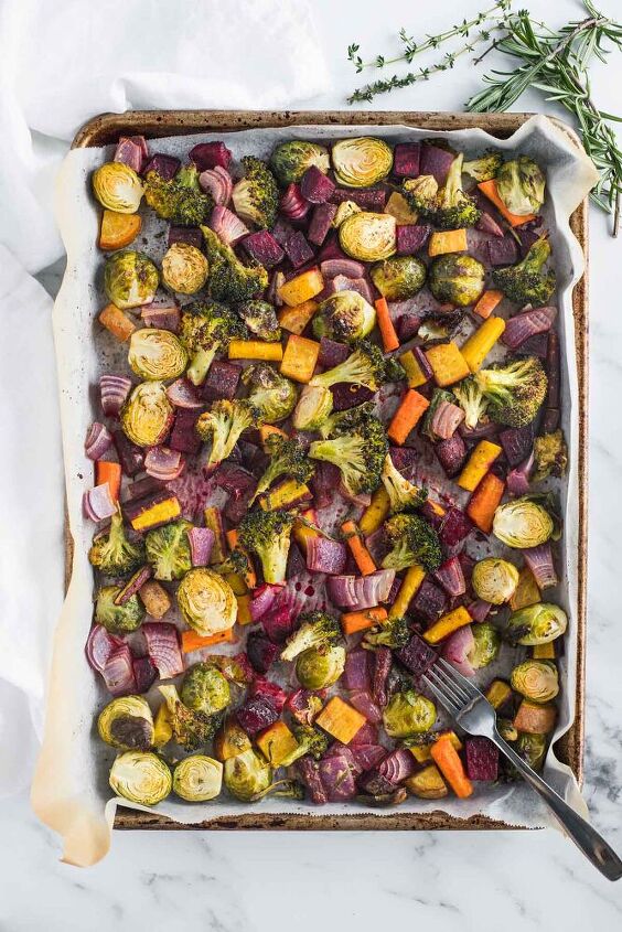 sheet pan roasted vegetables