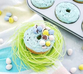 Whiskey Speckled Easter Donuts