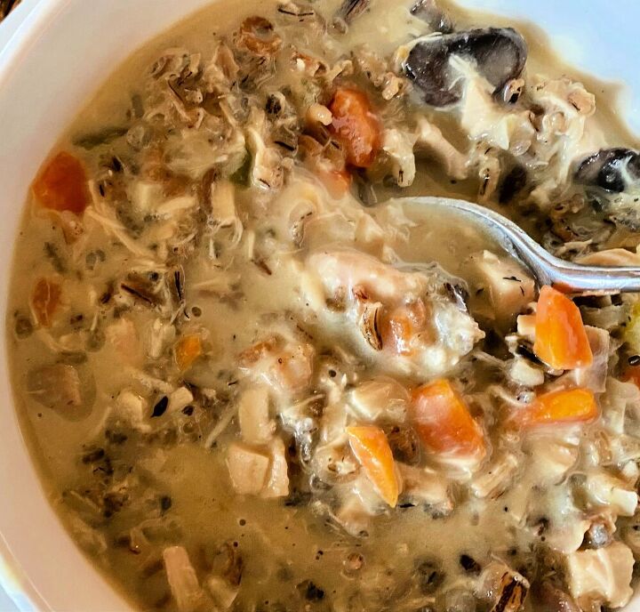 my classic chicken and wild rice soup recipe