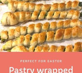 how to make pastry wrapped asparagus