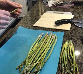 how to make pastry wrapped asparagus