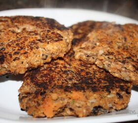 Gluten Free Southwest Chipotle Sweet Potato Veggie Burger Recipe ⋆ B