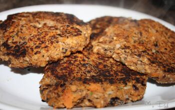 Gluten Free Southwest Chipotle Sweet Potato Veggie Burger Recipe ⋆ B